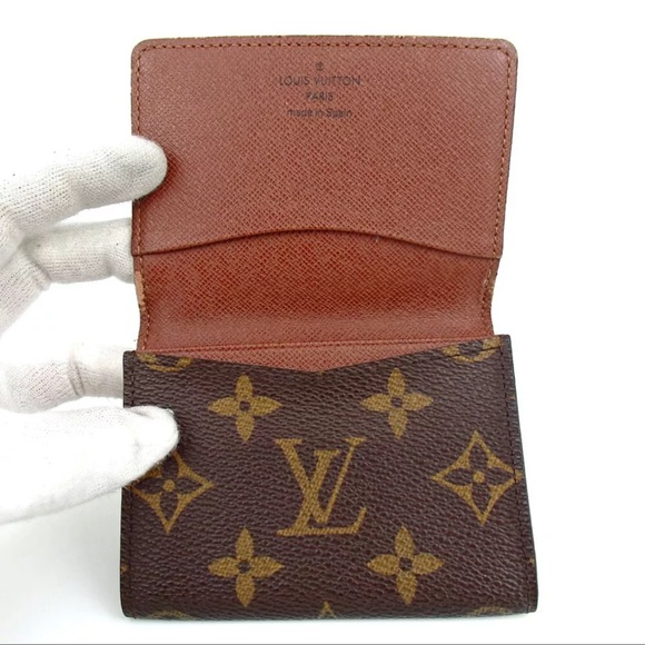 AUTH LOUIS VUITTON Monogram Annecy Cult De Visit Card Case - Picture 5 of 11
